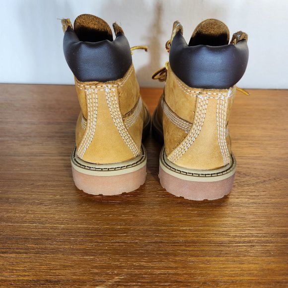 Timberland Toddler Premium Waterproof Boots Tan (7M) - Picture 4 of 14